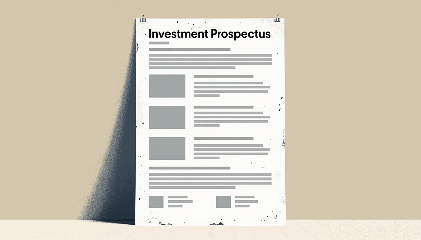 AI extracting data from investment prospectus