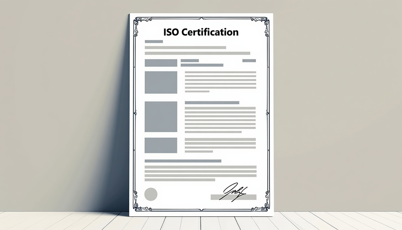 AI extracting data from iso certification