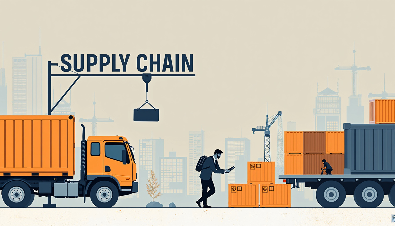 Extracting data from supply chain