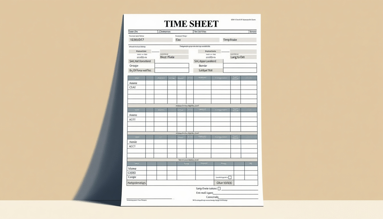 AI extracting data from time sheet