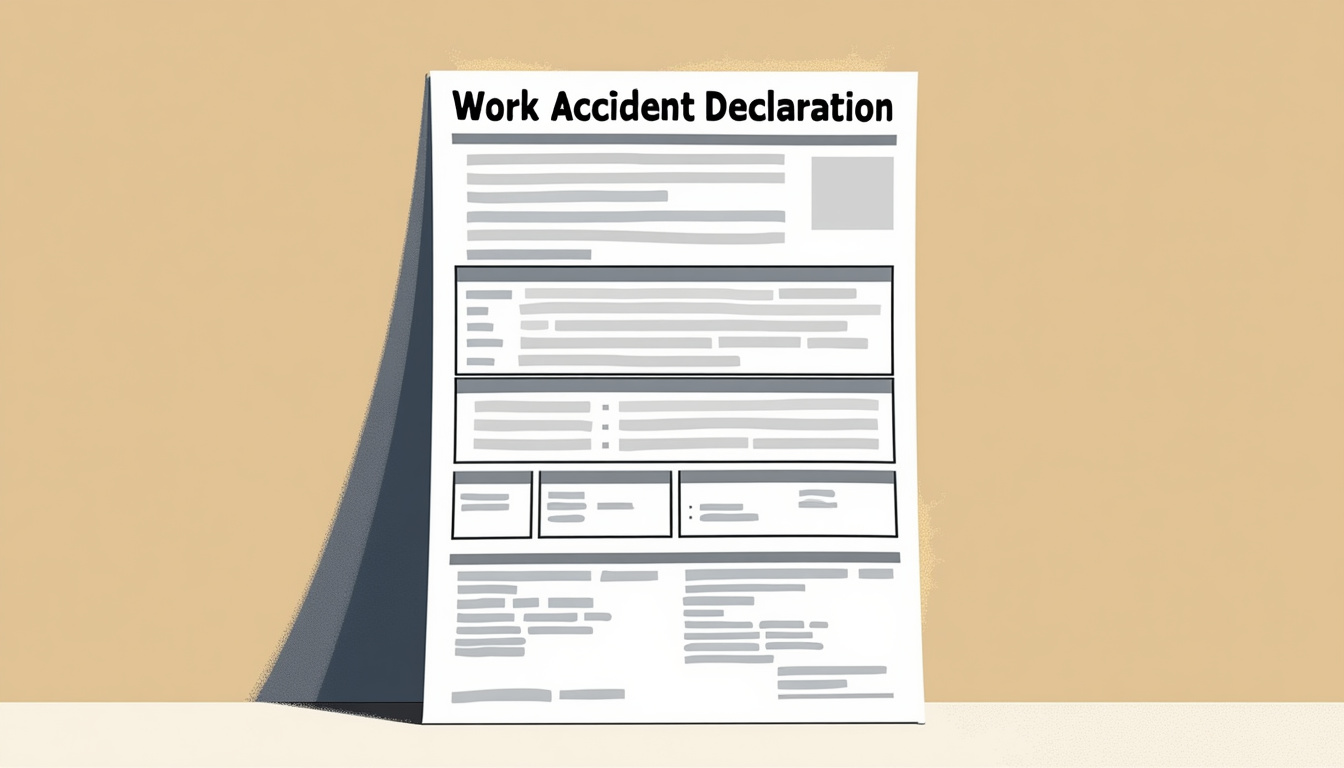 AI extracting data from work accident declaration